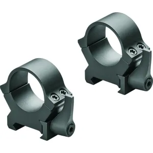 Leupold 2-Piece Precision-Fit QRW2 Weaver-Style Rings 1" Low - Matte Black