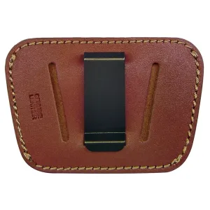 Personal Security Products Homeland Concealment Belt Slide Holster with Removable Clip M/L Brown Ambi