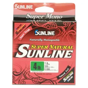 Sunline Super Natural 14 lb - Jungle Green -330 yd