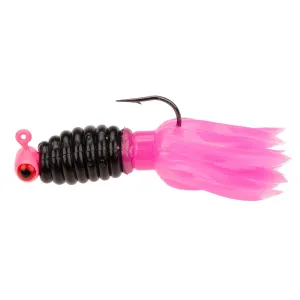 Mr Crappie Sausage Heads 1/8oz Pink Tuxedo