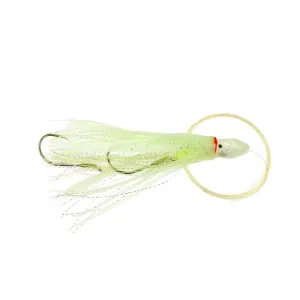 P-Line Rigged Squid Skirt 4.5'' Glow