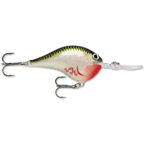 Rapala Dives-To 6 Crankbait 2" 3/8 oz Bleeding Olive Shiner