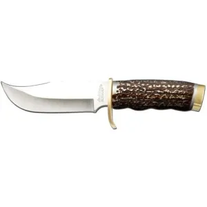 Uncle Henry Next Gen Fixed Knife 5-1/2" Clip Point Blade Stagalon