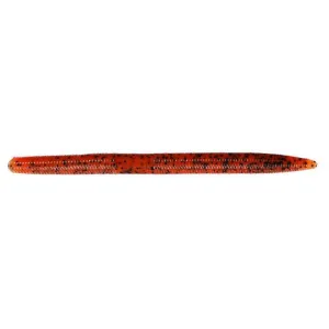Strike King Shim-E Stick 5'' Pumpkin Black Flake 7pk