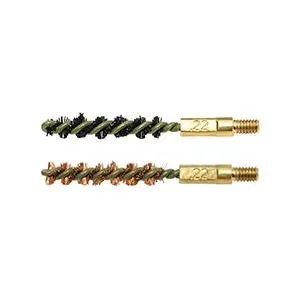 Otis .22 caliber 2 in. Bore Brush Package (8/32 Thread) Cleans .22 Rimfire, .219, .22, .222 cal - 2pk