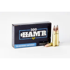 Wilson Combat HAM R Ammunition .300 HAM R 150gr SPBT 2310 fps 20/ct