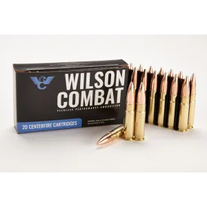 Wilson Combat Rifle Ammunition 300 Blackout | 220gr Sierra HPBT 1025 fps 20/ct