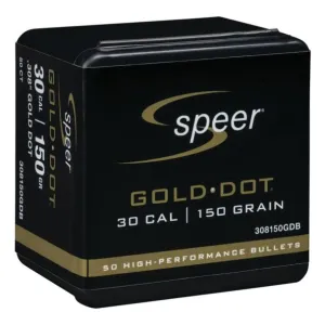 Speer Gold Dot Component Rifle Bullets .308 cal .308" 150 gr GOLD DOT SP 50/ct