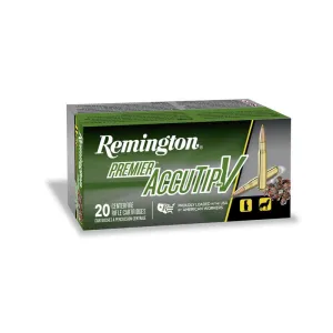 Remington Accutip-V Rifle Ammunition .224 Valkyrie 60gr PSP 3300 fps 20/ct