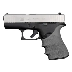 Hogue HandAll Beavertail Handgun Grip Sleeve for Glock 43X/48 Slate Grey