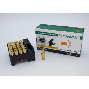 FK BRNO F5 Ammunition 7.5 FK 95 gr  NDHP 1800 fps 50/ct