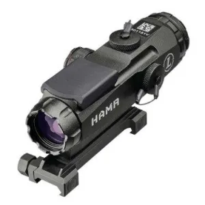 BLEMISHED Leupold Mark 4 HAMR Rifle Scope (Incl. Flat Top Mount) - 4x24mm CM-R2 Illum. Reticle Matte