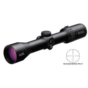 BLEMISHED Burris 2-12x40 Six X Rifle Scope Illuminated Ballistic Plex E1 Reticle Matte