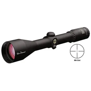 BLEMISHED Burris 2.5-10x50 Black Diamond Titanium Rifle Scope Mil-Dot Reticle PA Matte Comp Knobs