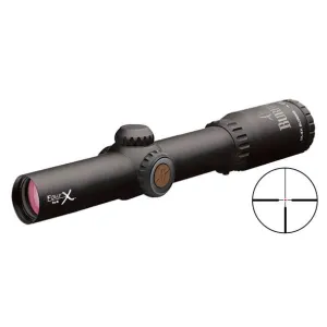 REFURBISHED Burris Four X Tactical Rifle Scope - 1-4x24mm 30mm Illuminated 3P4 Reticle Matte