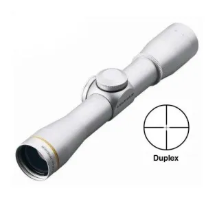 BLEMISHED Leupold FX-II Handgun Scope - 4x28mm Duplex Reticle Silver