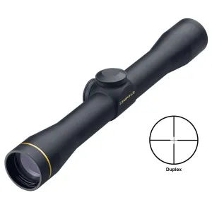 BLEMISHED Leupold Fixed Power FX-II Eye Relief Scout Rifle Scope - 2.5X28mm Duplex 22' 9.3" Matte