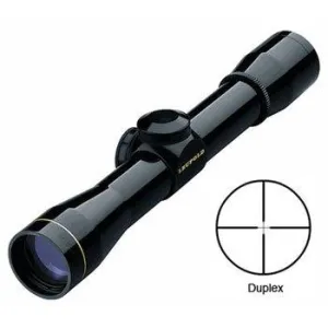 BLEMISHED Leupold FX-II Handgun Scope - 4x28mm Duplex Reticle Gloss Black