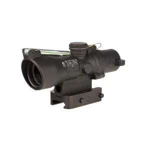 Trijicon Compact ACOG 3x24 Rifle Scope Green Horseshoe/Dot .223/55gr. Illuminated Black w/ Mount