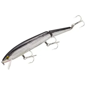 Rebel Minnow Jointed Jerkbait 5-1/2" 11/16 oz Silver Black