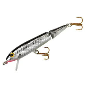 Rebel Minnow Jointed Jerkbait 1-7/8" 3/32 oz Silver/Black