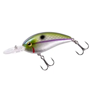 Bomber Fat Free Guppy Crankbait 2-3/8" 3/8 oz Alabama Herring