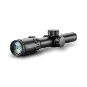 Hawke Sport Optics Frontier Rifle Scope 1-6x24 30mm SFP L4A Dot Illum. Black