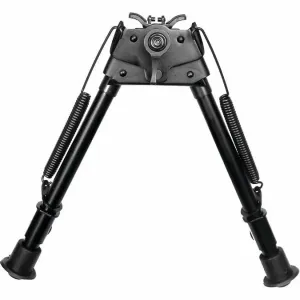 TacShield Heavy Duty Bi-pod Pivot Adjustable 9"-13" Matte Black