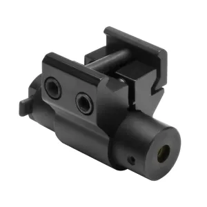 COMPACT RED LASER SIGHT WITH WEAVER MOUNT/BLACK