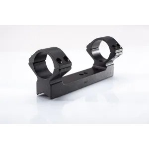 Talley Lightweight Alloy Mount Combo - Extended, Thompson Center Encore- Omega Triumph & Pro Hunter - Black Anodized - 1" Low