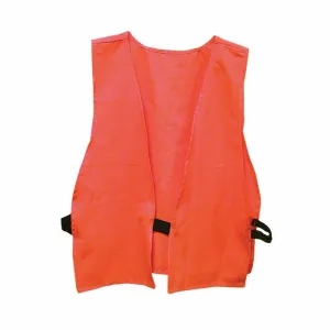 Primos Safety Vest Hunter Orange Adult Size Logo On Back