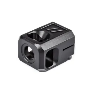 ZEV PRO COMPENSATOR V2, 13.5X1 LH THREADING, 9MM, BLACK