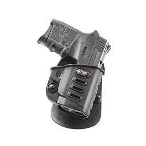 Fobus Evolution Series Paddle Holster For S&W Bodyguard 380 in Black Right Hand
