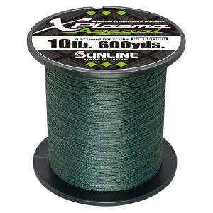 Sunline Xplasma Asegai 18 lb  Dark Green  600 yd