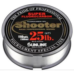 Sunline New Shooter Clear 30 lb - Fluorocarbon - 100m