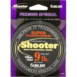 Sunline New Shooter Clear 7 lb - Fluorocarbon - 100m
