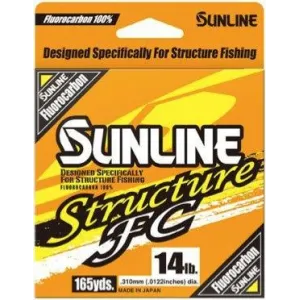 Sunline Structure FC 22 lb - Clear - 165 yd
