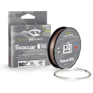 Seaguar 101 TactX Braid 80 lb FluoroLeader 150 yd
