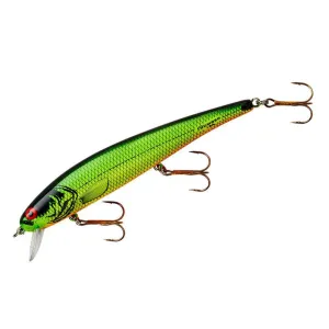 Bomber Heavy Duty Long A Jerkbait 6" 7/8 oz Fire River Minnow