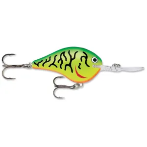Rapala Dives To 4 Crankbait 2" 5/16 oz Firetiger