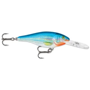 Rapala Shad Rap 05 Crankbait 2" 3/16 oz Holographic Blue Shiner
