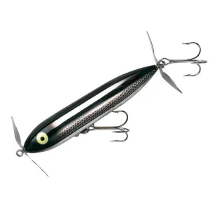 Heddon Wounded Z Spook Black Shiner/Glitter