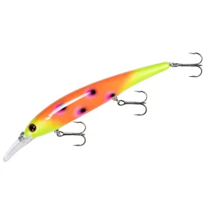 Bandit Walleye Shallow Jerkbait 4-3/4" 5/8 oz Chart/Orange/Chartreuse Head