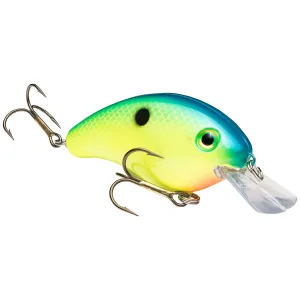 Strike King Pro Model Series 4S Crankbait 2-1/2" 9/16 oz Blue Back Chartreuse