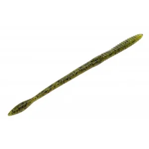 Strike King Finesse Worm 7'' Dirt 10pk