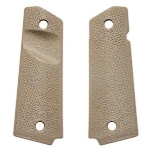 Magpul  MOE 1911 Grip Panels  For 1911  TSP Texture  Magazine Release Cut-out  Flat Dark Earth MAG544-FDE