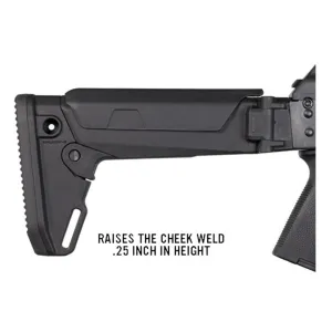 Magpul  .25" Cheek Riser  Fits AK  Black Finish MAG445-BLK