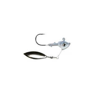 SHL Stand-Up Fish Head Spin 3/8 oz - Albino