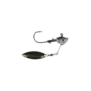 SHL Stand-Up Fish Head Spin 3/8 oz - Smokin Shad