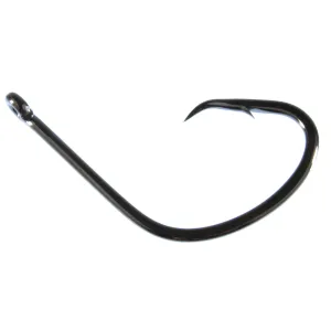 Owner Mutu Light  Pro Pack Size 3/0  Black Chrome 28pk